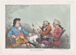 Rahalainaajat, 8. marraskuuta 1784, 8. marraskuuta 1784. tekijältä Thomas Rowlandson