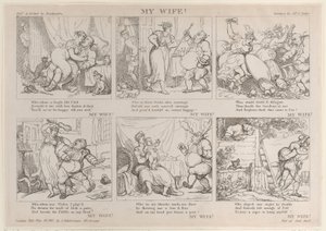 Vaimoni!, 16. marraskuuta 1815, 16. marraskuuta 1815. tekijältä Thomas Rowlandson
