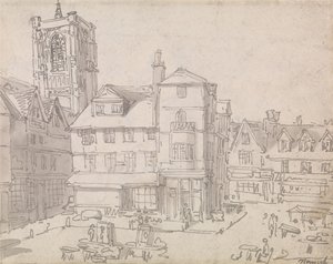 Norwichin torialue tekijältä Thomas Rowlandson