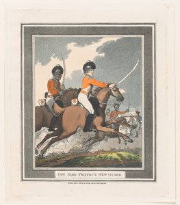 Off Side Protect, New Guard, 1. syyskuuta 1798, 1. syyskuuta 1798. tekijältä Thomas Rowlandson
