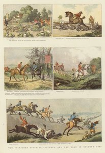 Vanhanaikaisia urheilukuvia tekijältä Thomas Rowlandson