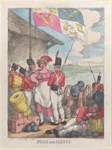 Rauhaa ja runsautta, 8. maaliskuuta 1814, 8. maaliskuuta 1814. tekijältä Thomas Rowlandson