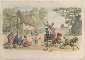 Levy 13, julkaisusta World in Miniature, 1816, 1816. tekijältä Thomas Rowlandson