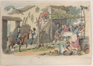 Levy 34, julkaisusta World in Miniature, 1816., 1816. tekijältä Thomas Rowlandson