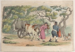 Levy 40, julkaisusta World in Miniature, 1816, 1816. tekijältä Thomas Rowlandson