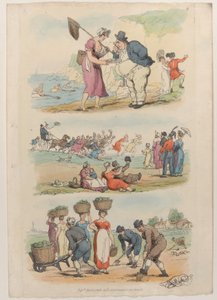 Levy 8, julkaisusta World in Miniature, 1816, 1816. tekijältä Thomas Rowlandson