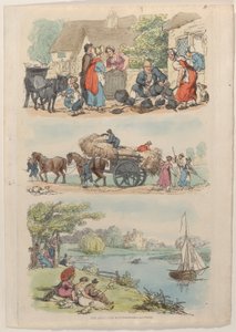Levy 9, julkaisusta World in Miniature, 1816, 1816. tekijältä Thomas Rowlandson