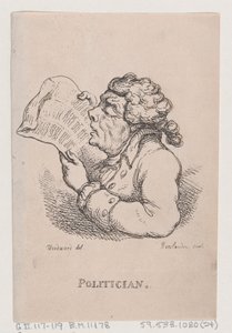 Poliitiko, huhtikuu 1808, huhtikuu 1808. tekijältä Thomas Rowlandson