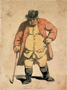 Joseph Bodenin muotokuva, n. 1806-1811 (akvarelli, kynä ja muste paperille) tekijältä Thomas Rowlandson