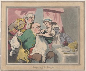 Valmistautuminen ehtoolliseen, 22. lokakuuta 1789, 22. lokakuuta 1789. tekijältä Thomas Rowlandson