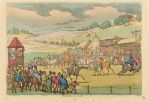 Valmistautuminen aloitukseen tekijältä Thomas Rowlandson