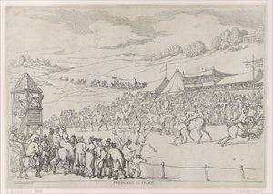 Valmistautuminen aloitukseen, 30. syyskuuta 1811, 30. syyskuuta 1811. tekijältä Thomas Rowlandson
