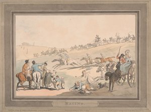 Racing [kuuden kappaleen sarja]: 1. Racing tekijältä Thomas Rowlandson