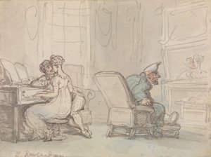 Pohdintoja, eli musiikkitunti tekijältä Thomas Rowlandson