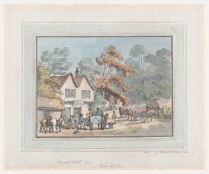 Maaseututalo, 1787, 1787. tekijältä Thomas Rowlandson