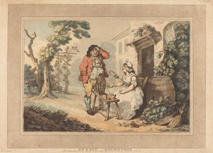 Maalaismainen seurustelu tekijältä Thomas Rowlandson