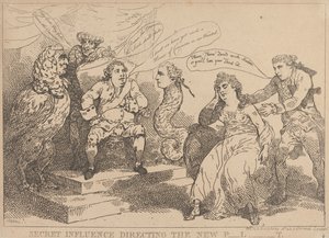 Uutta parlamenttia ohjaava salainen vaikutusvalta tekijältä Thomas Rowlandson