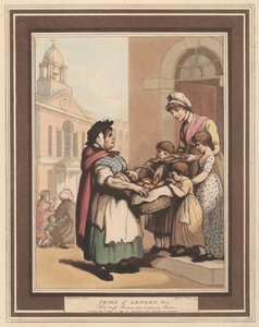 Kahdeksan sarja (6): Lontoon huudot tekijältä Thomas Rowlandson