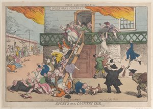 Maalaisurheilumessut, 5. lokakuuta 1810, 5. lokakuuta 1810. tekijältä Thomas Rowlandson