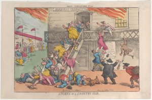 Maalaisurheilumessut, 5. lokakuuta 1810, 5. lokakuuta 1810. tekijältä Thomas Rowlandson