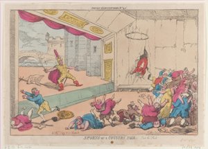 Maaseutumessut, kolmas osa, 5. lokakuuta 1810, 5. lokakuuta 1810. tekijältä Thomas Rowlandson