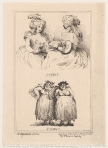 St James ja St Giles, 1792, 1792. tekijältä Thomas Rowlandson