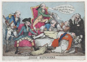 State Butchers, 28. tammikuuta 1789, 28. tammikuuta 1789. tekijältä Thomas Rowlandson