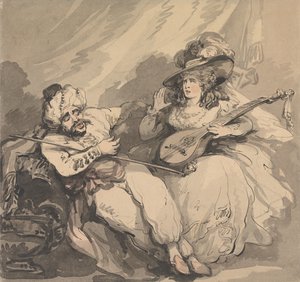 Rakastava turkkilainen tekijältä Thomas Rowlandson