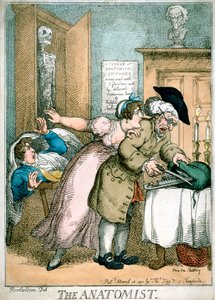 Anatomi, 1811 tekijältä Thomas Rowlandson