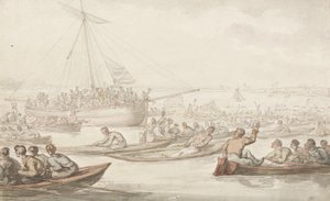 Annual Sculling Race for Doggett