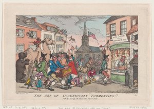 Nerokkaan kidutuksen taito, 8.2.1808., 8.2.1808. tekijältä Thomas Rowlandson