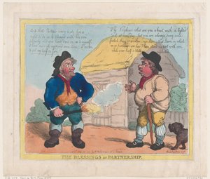 Kumppanuuden siunaukset, 28. heinäkuuta 1805, 28. heinäkuuta 1805. tekijältä Thomas Rowlandson