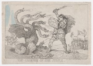 Kansan Mestari, 11. maaliskuuta 1784, 11. maaliskuuta 1784. tekijältä Thomas Rowlandson