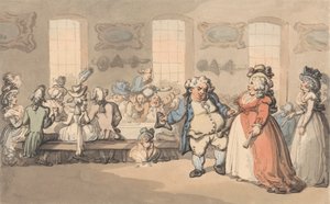 Bathin mukavuudet: aamiainen tekijältä Thomas Rowlandson