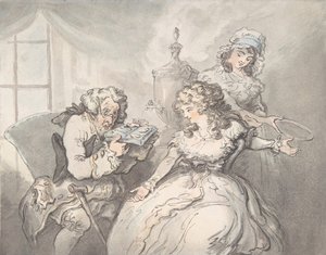 Tuntija, 1780-1800. tekijältä Thomas Rowlandson