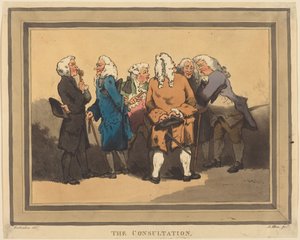 Kuuleminen tekijältä Thomas Rowlandson