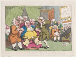 Konsultaatio eli viimeinen toivo, 30. kesäkuuta 1808, 30. kesäkuuta 1808. tekijältä Thomas Rowlandson