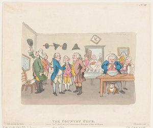 Country Club, 7. huhtikuuta 1803, 7. huhtikuuta 1803. tekijältä Thomas Rowlandson