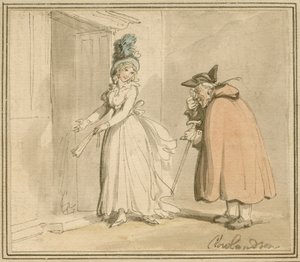 Kurtisaani tekijältä Thomas Rowlandson