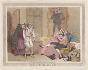 The Dead Alive!, heinäkuu 1795, heinäkuu 1795. tekijältä Thomas Rowlandson