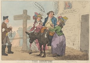 Lähtö tekijältä Thomas Rowlandson