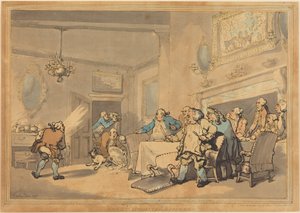 Pettyneet herkkusuut tekijältä Thomas Rowlandson