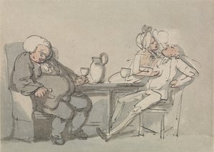 Tohtori voitti tekijältä Thomas Rowlandson