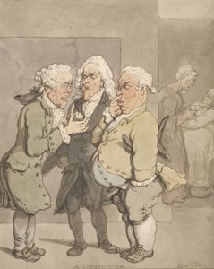 Lääkärin vastaanotto tekijältä Thomas Rowlandson
