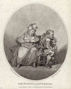 Duenna ja Pikku Iisak tekijältä Thomas Rowlandson