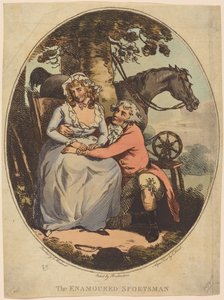 Ihastunut urheilija tekijältä Thomas Rowlandson