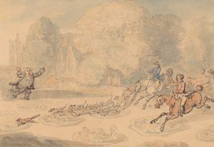 Raivostunut kirkkoherra tekijältä Thomas Rowlandson