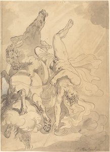 Phaetonin kaatuminen tekijältä Thomas Rowlandson
