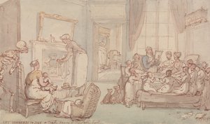 Lasten perhe tekijältä Thomas Rowlandson