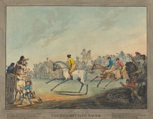 Sisukas kilpa-ajaja tekijältä Thomas Rowlandson